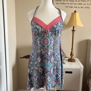 🔥SALE🔥Secret Treasures Women's Floral Chemise with Lace size S